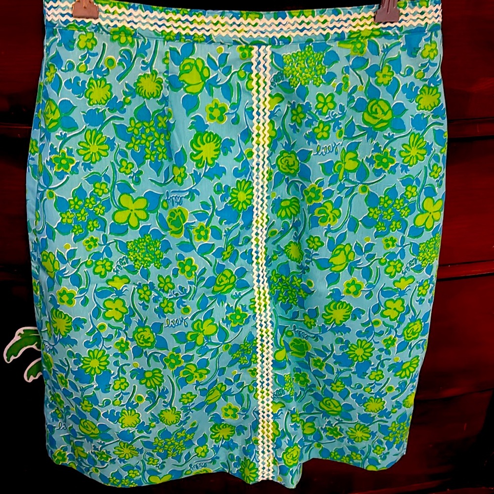 Lilly Pulitzer Vintage “The Lilly” Floral Print Skort